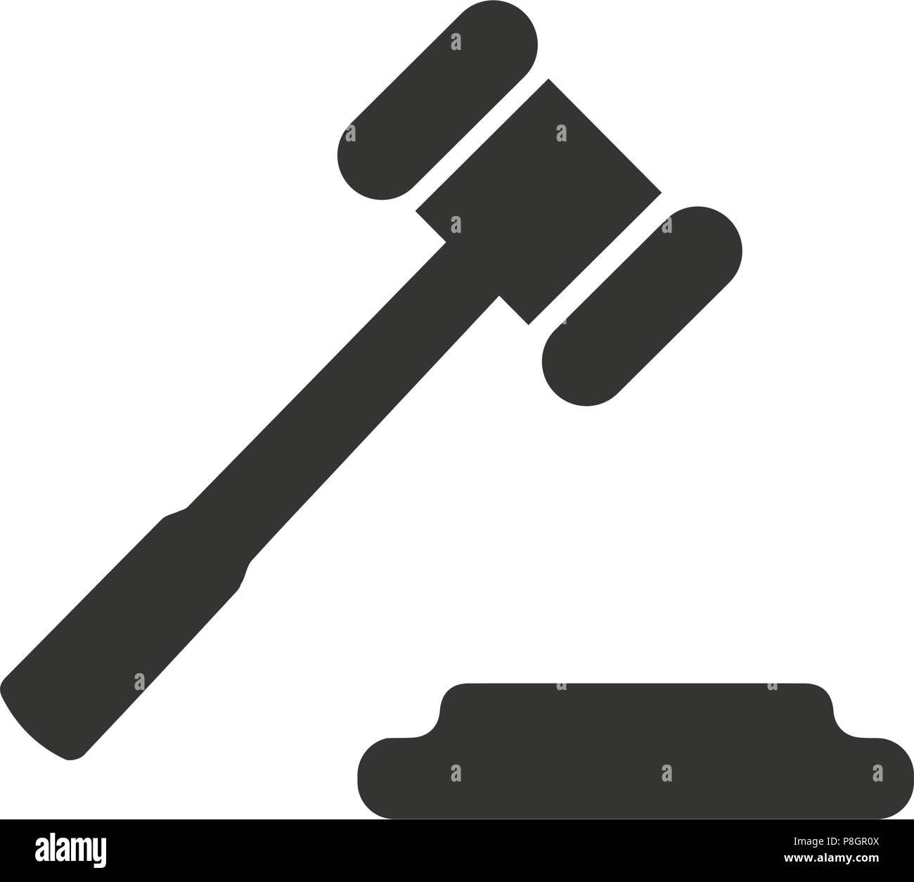 Auction Icon Stock Vector