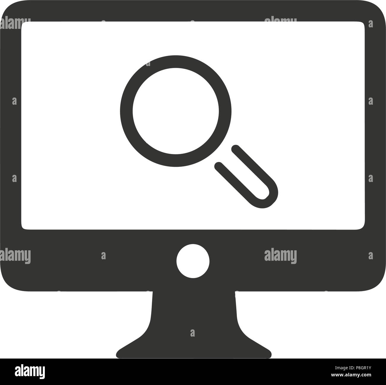 Scan icon Stock Vector Images - Alamy