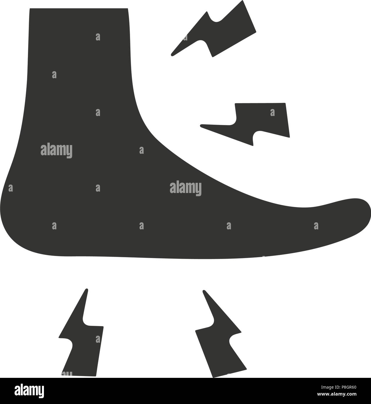 Tingling Feet Icon Stock Vector Image & Art - Alamy