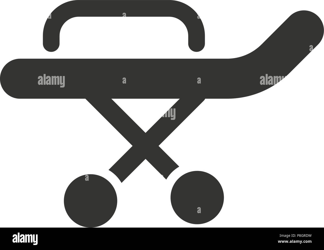 Stretcher Icon Stock Vector