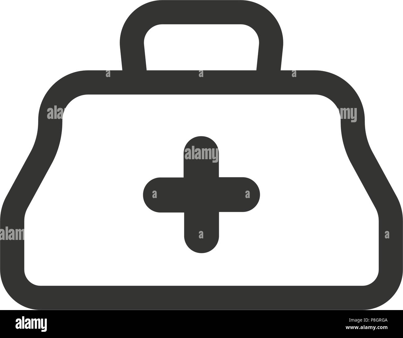 Doctor Bag Icon Stock Vector Image & Art - Alamy