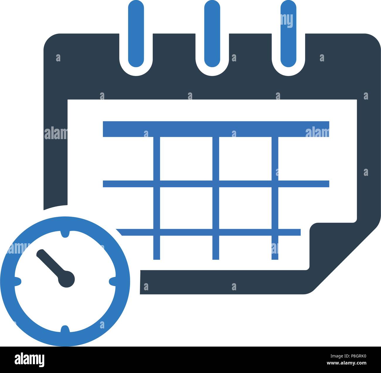 Calendar schedule Stock Vector Images - Alamy