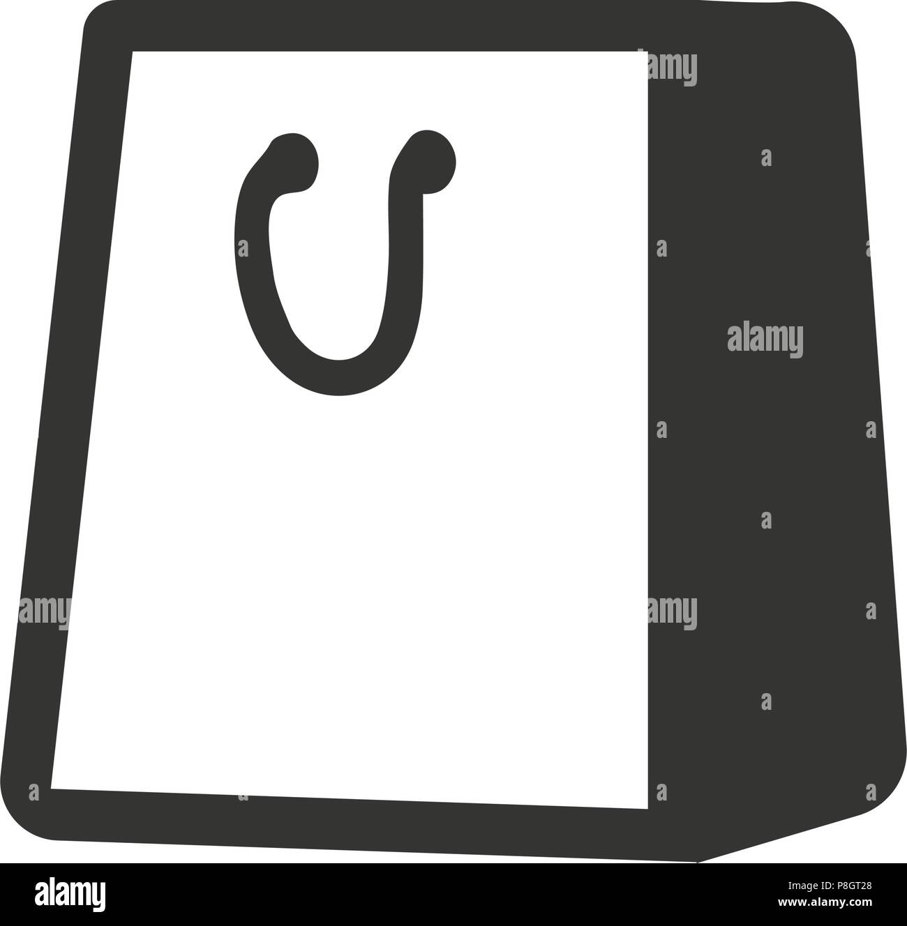 Shopping Bag Icon Stock Vector Image & Art - Alamy