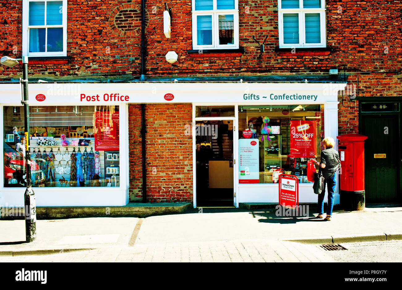 Post Office, Malton, North Yorkshire, England Stock Photo Alamy