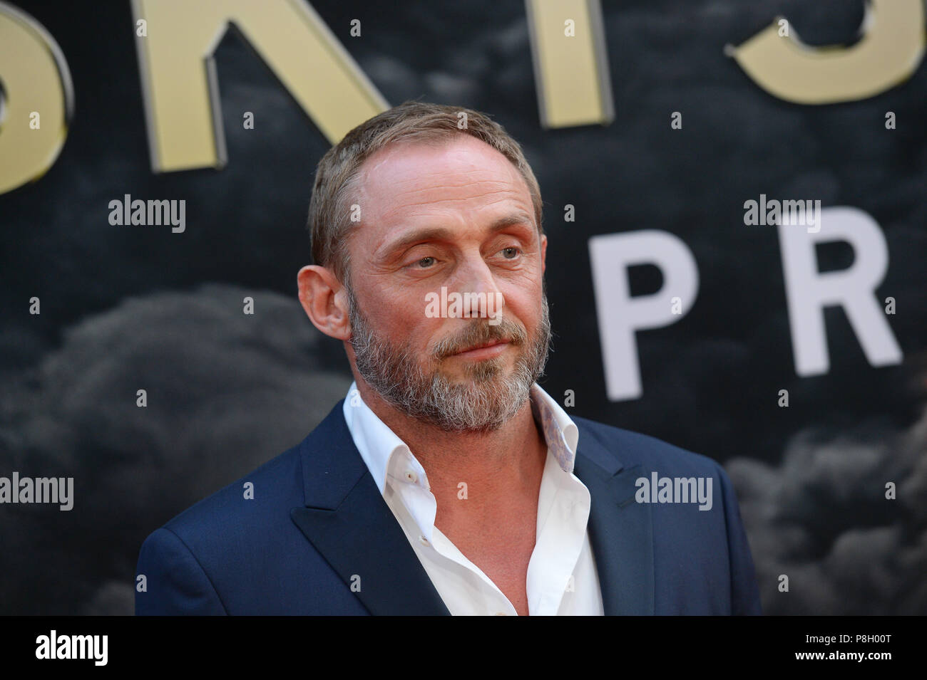 New York, USA. 10th July 2018. Roland Mølle attends the 'Skyscraper' New York premiere at AMC Loews Lincoln Square on July 10, 2018 in New York City. Credit: Erik Pendzich/Alamy Live News Stock Photo