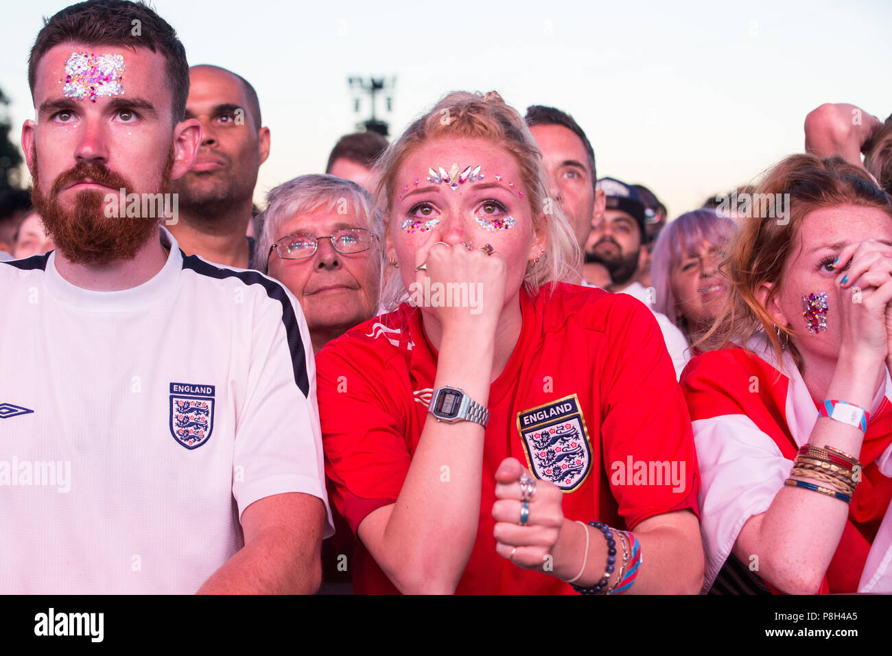 Sad england fans defeated hires stock photography and images Alamy