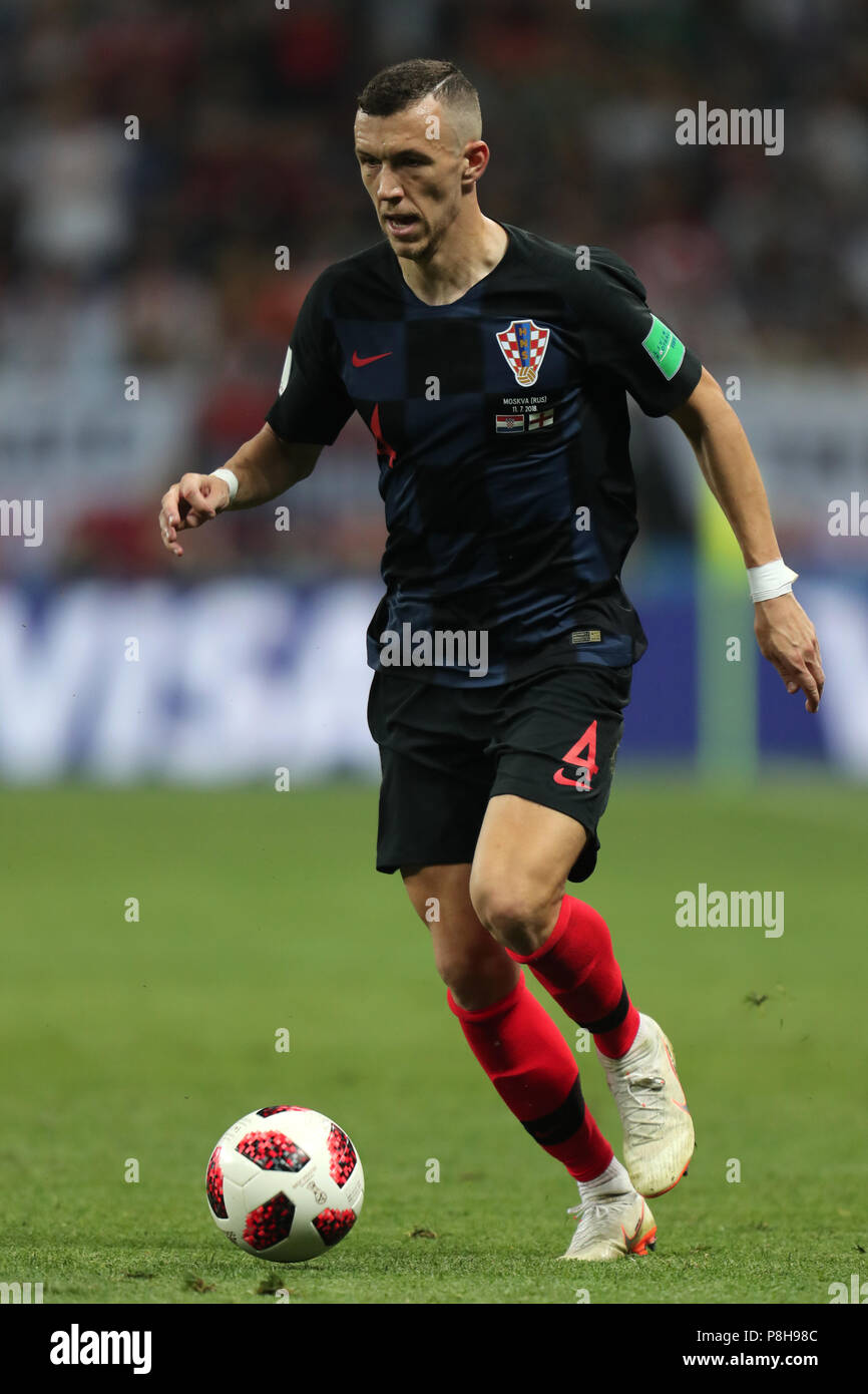 Moscow, Russia. 11th July, 2018. Ivan Perisic CROATIA CROATIA V ENGLAND, 2018 FIFA WORLD CUP RUSSIA 11 July 2018 GBC9629 Croatia v England 2018 FIFA World Cup Russia, Semi Final STRICTLY EDITORIAL USE ONLY. The Following Usages Are Also Restricted EVEN IF IN AN EDITORIAL CONTEXT: Use in conjuction with, or part of, any unauthorized audio, video, data, fixture lists, club/league logos, Betting, Games or any 'liv Credit: Allstar Picture Library/Alamy Live News Stock Photo