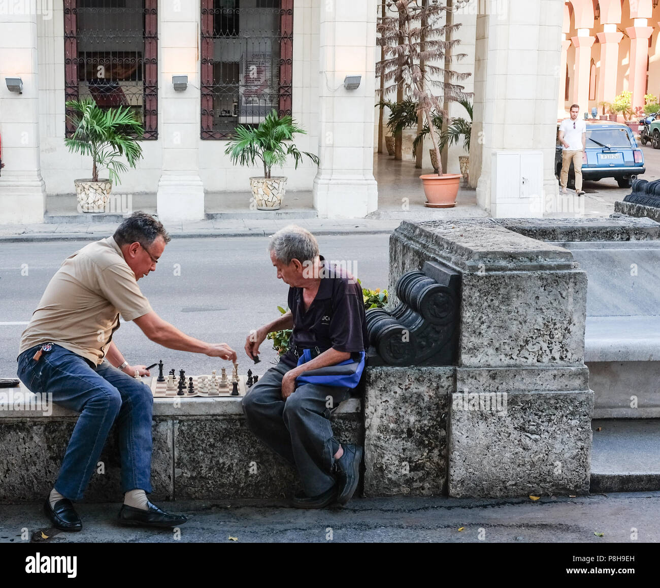 Radio Havana Cuba  Lebanese hold chess game in solidarity with Cuba