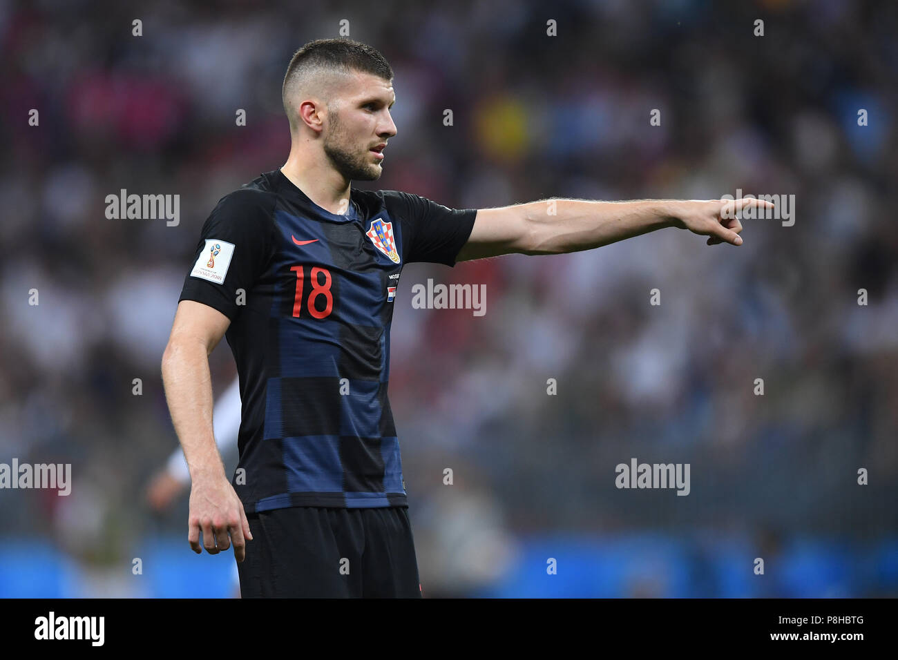 Moscow Russland 11th July 2018 Ante Rebic Croatia Ges Football World Cup 2018 Russia Semi Final