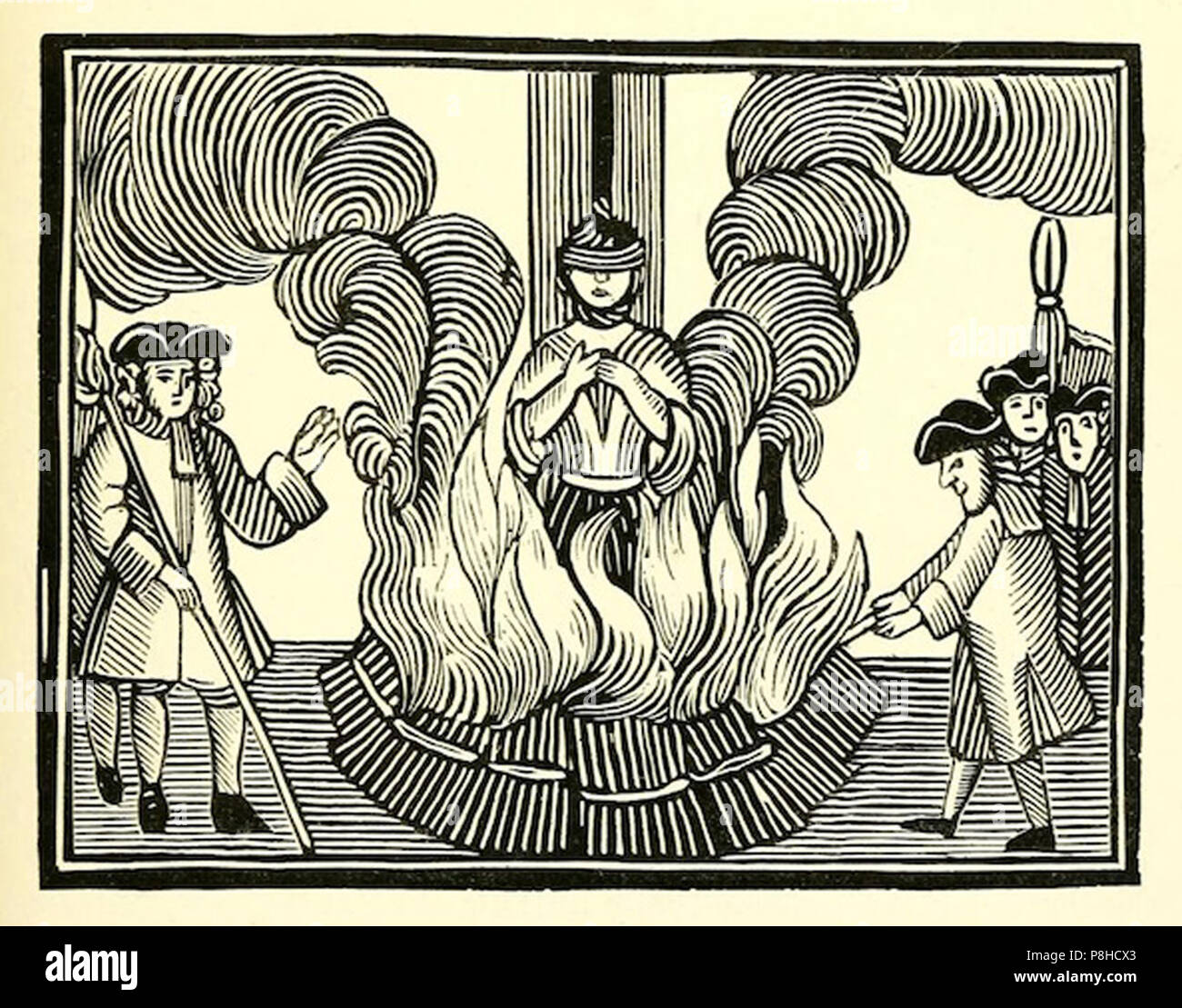 vintage german woodcut illustration Stock Photo - Alamy