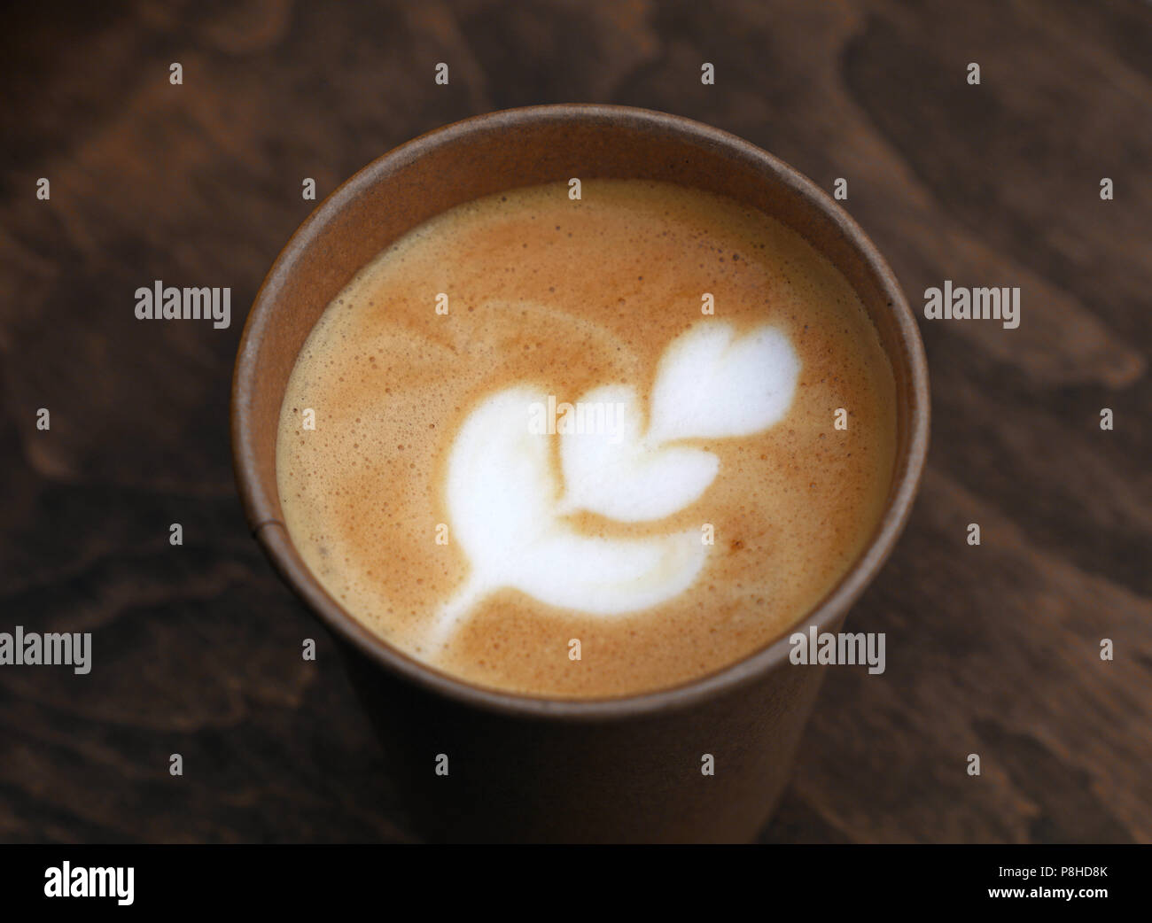 Cappuccino latte coffee in hi-res stock photography and images - Alamy