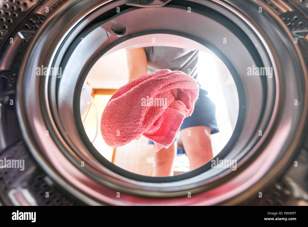 Inside washing machine hires stock photography and images Alamy