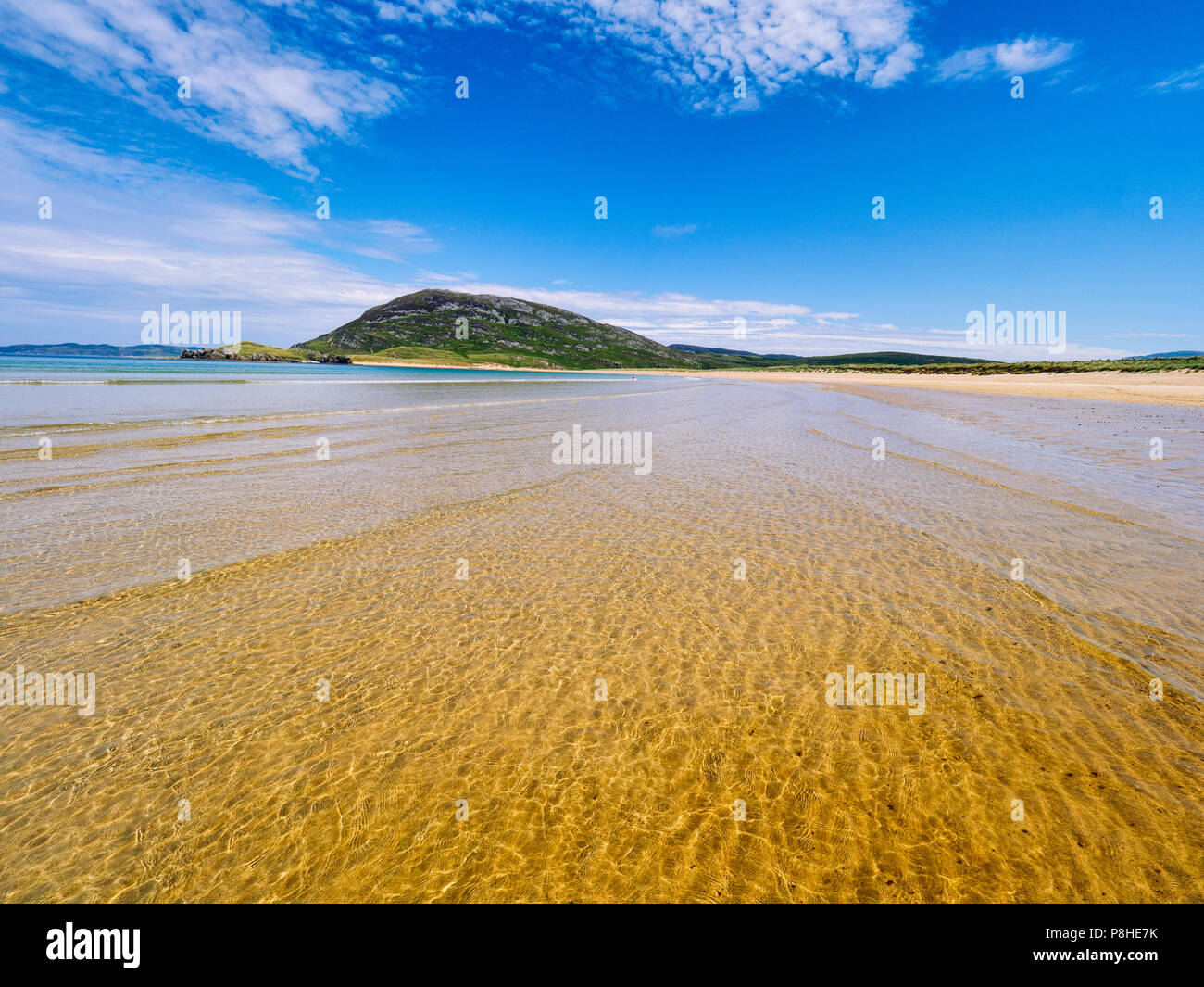 summer donegal beach,Ireland Stock Photo Alamy