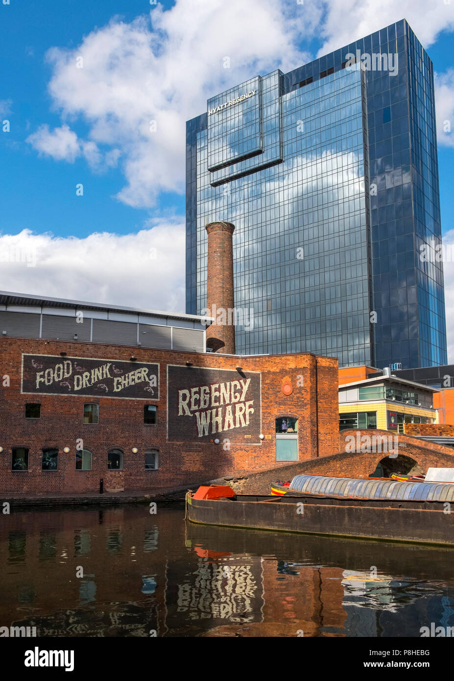 Gas Street Basin, Birmingham, England, Europe Stock Photo Alamy