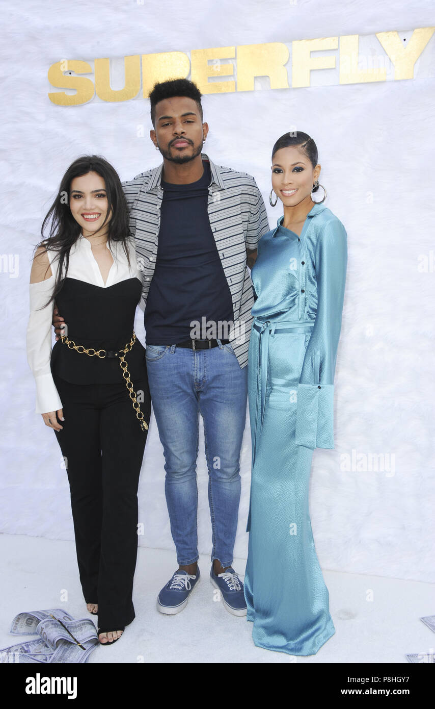 Film Premiere Superfly Featuring: Andrea Londo, Director X, Lex Scott