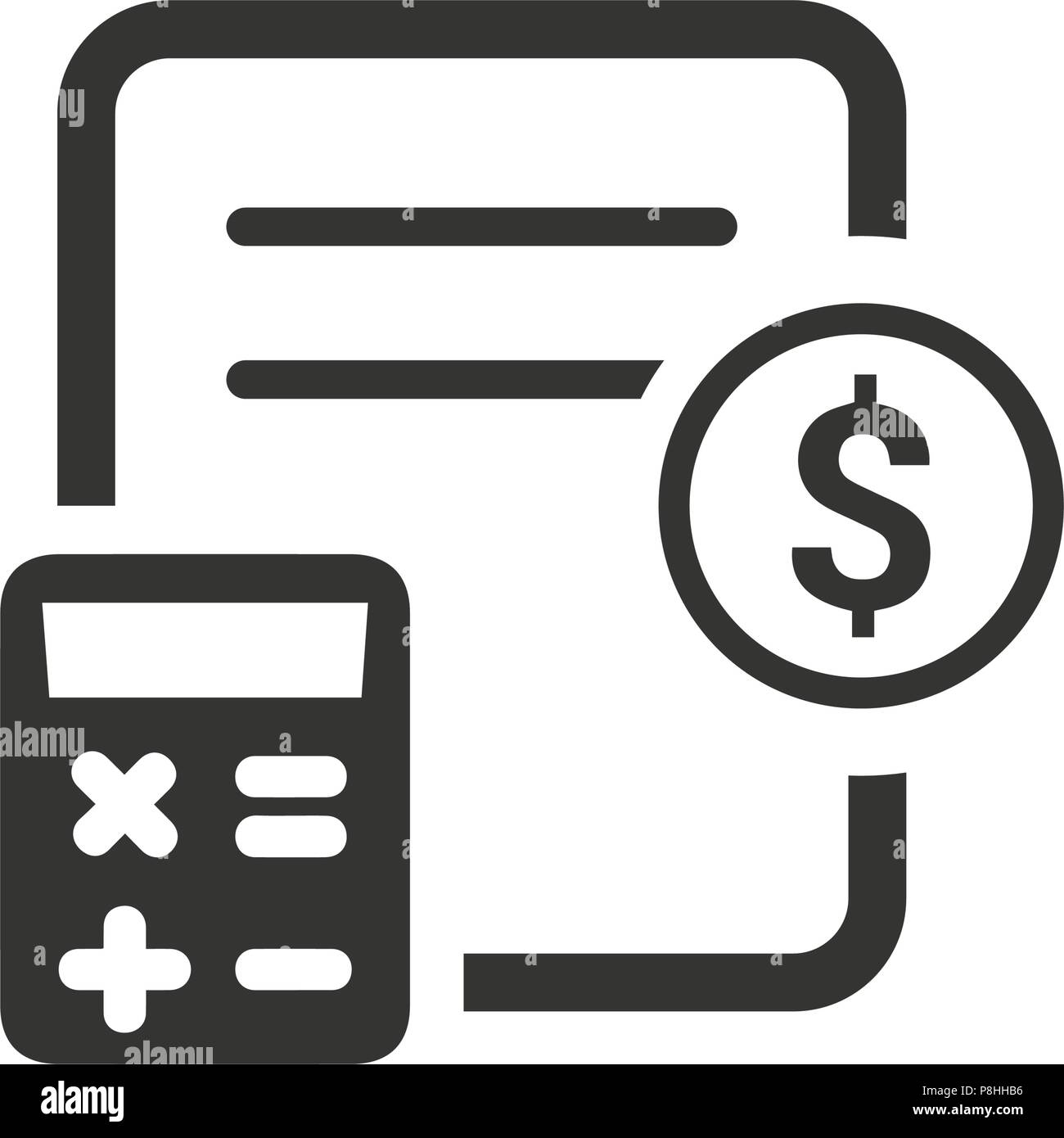 Bookkeeping Icon Stock Vector Image & Art Alamy