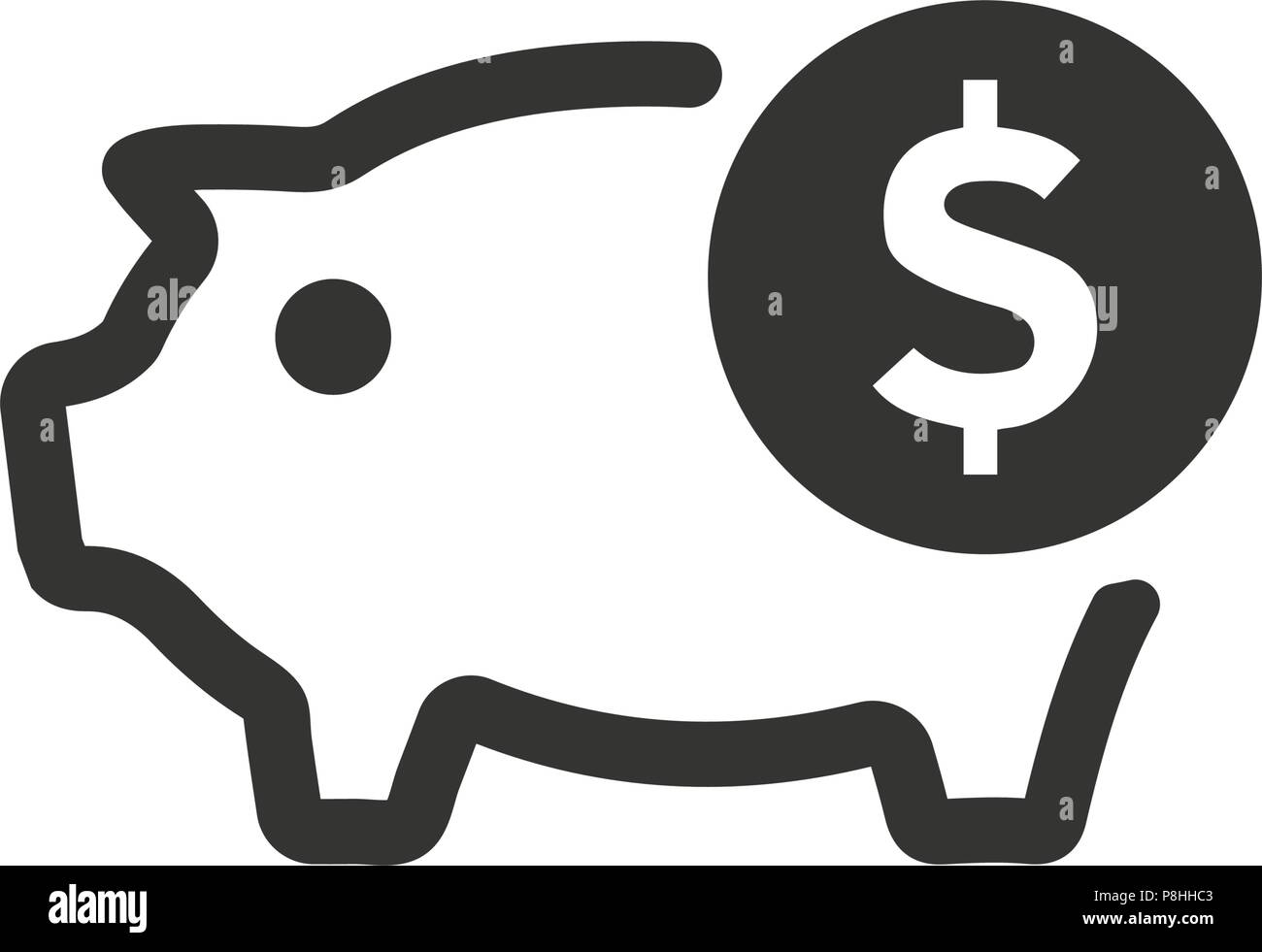 Savings  Icon Stock Vector