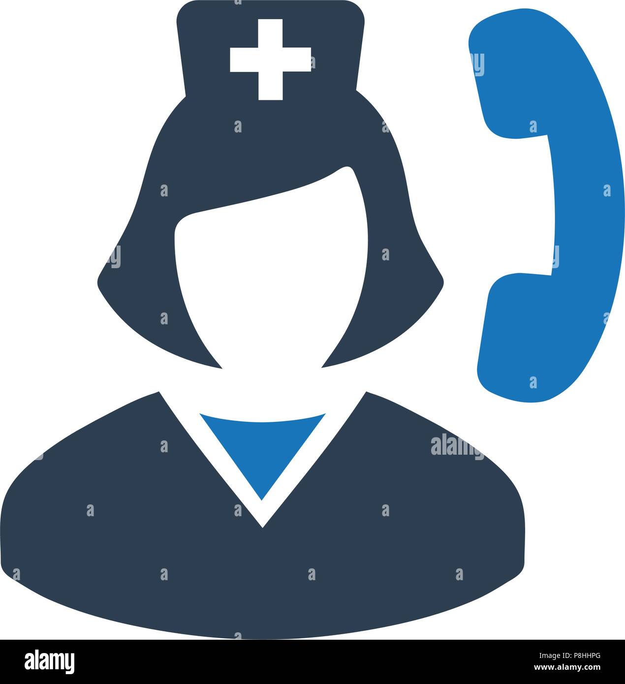 Medical Helpline Icon Stock Vector