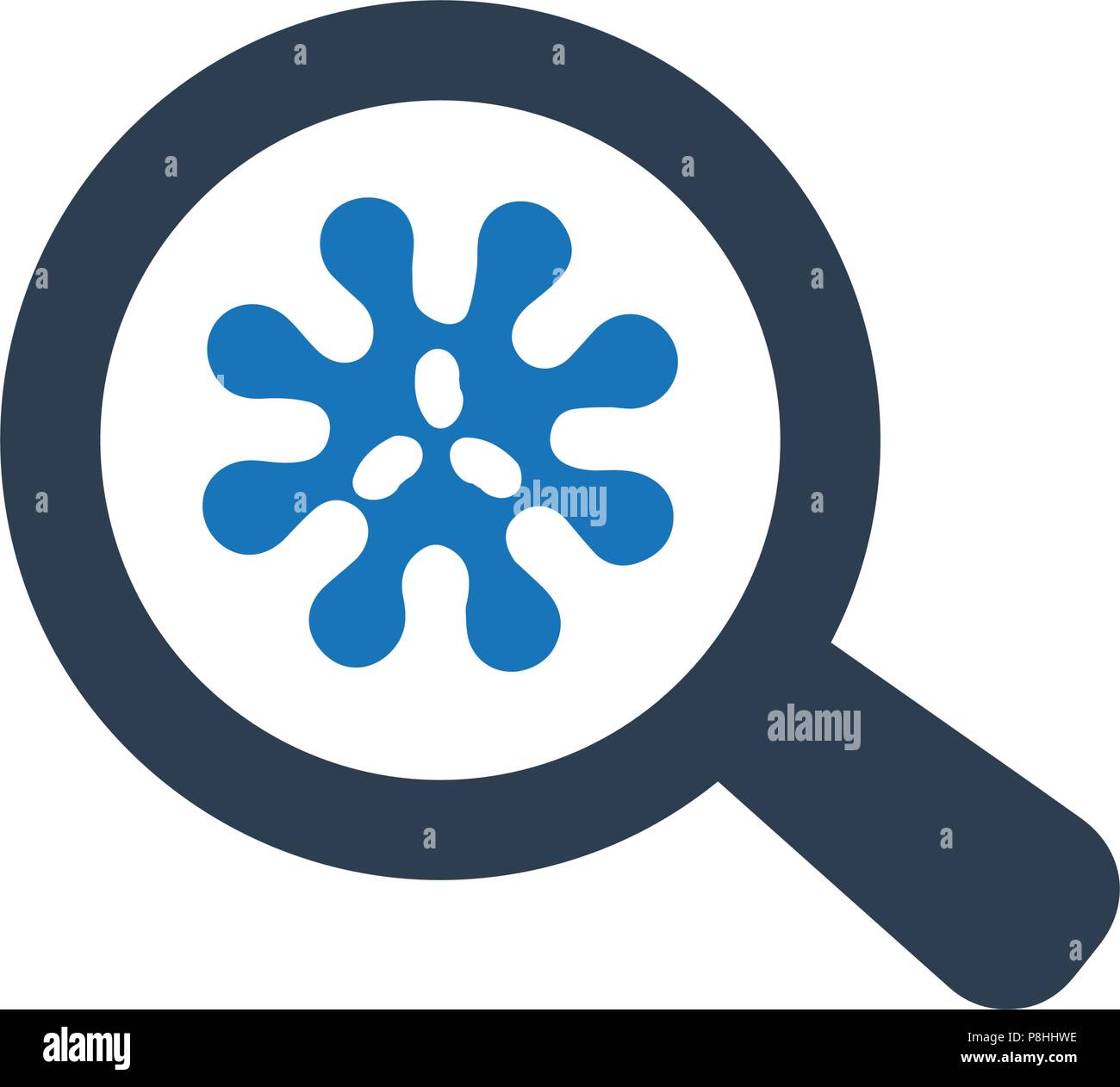 Search Bacteria Icon Stock Vector Image & Art - Alamy