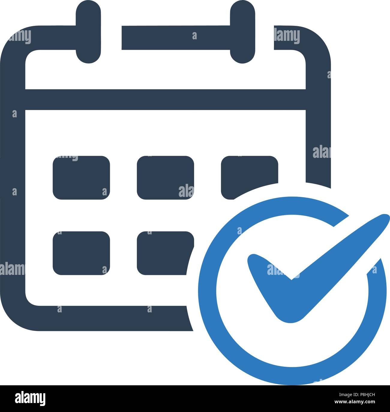 Schedule symbol Stock Vector Images - Alamy