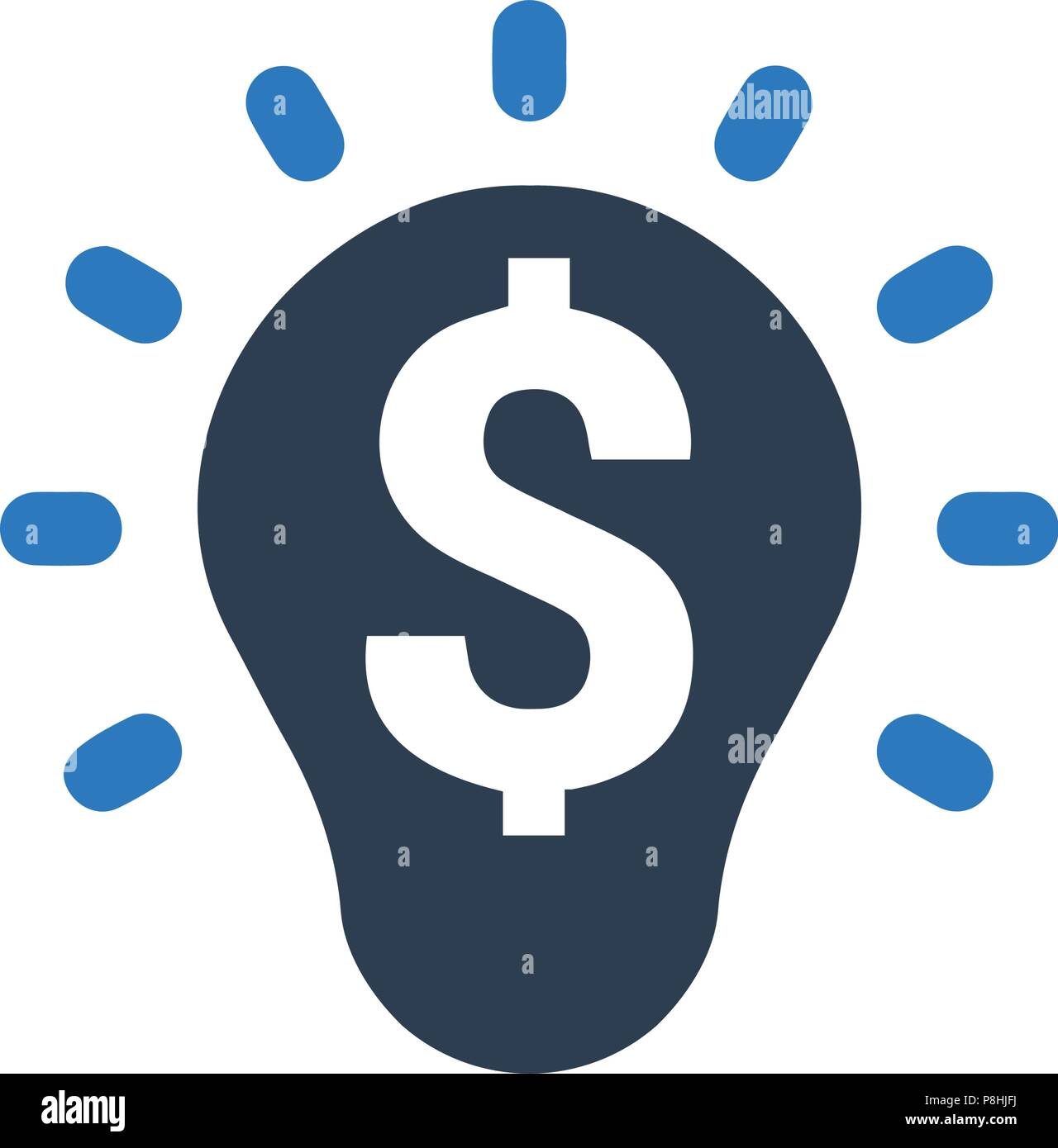 Financial Solution Icon Stock Vector Image & Art Alamy