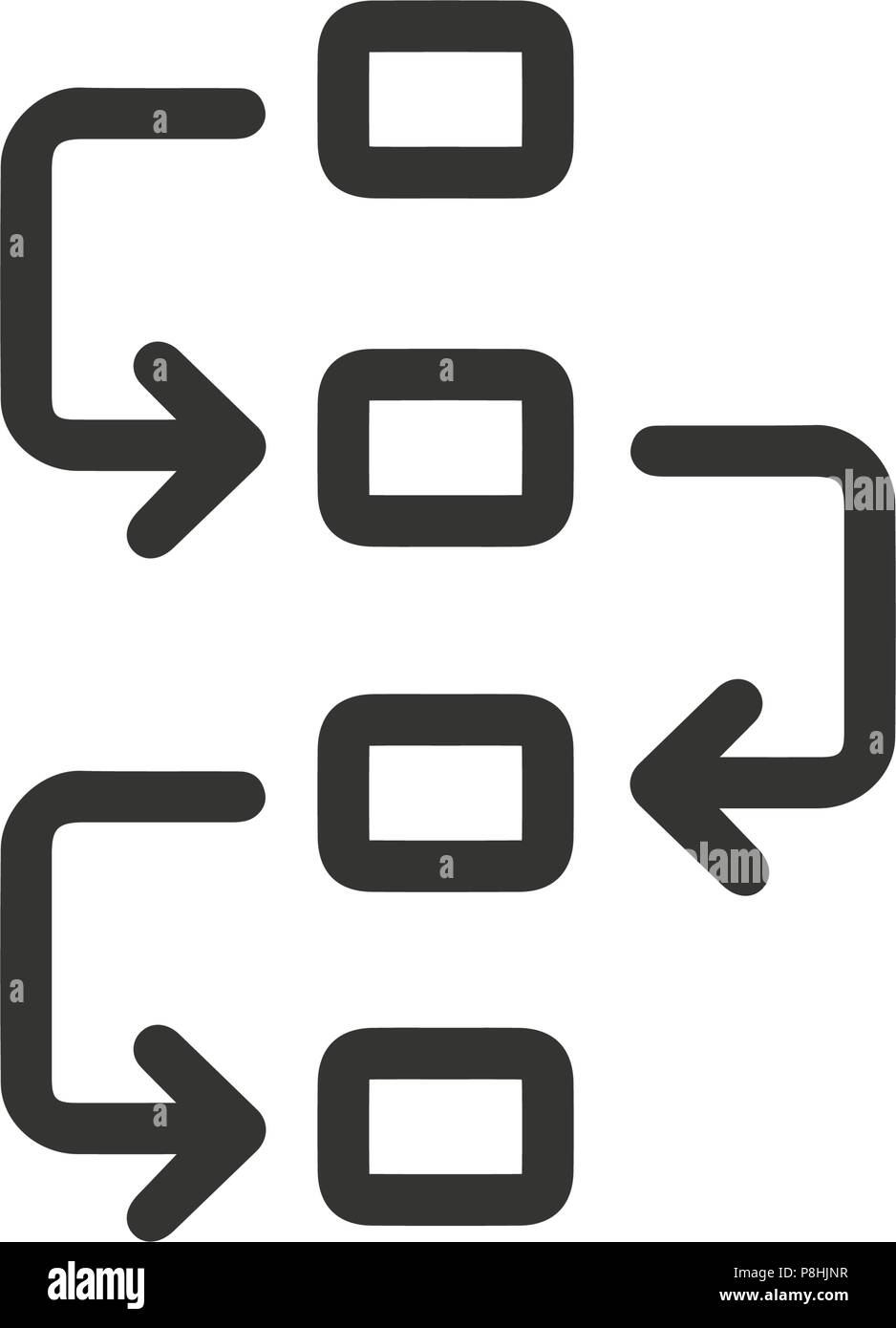 Project Planning Icon Stock Vector Image & Art - Alamy