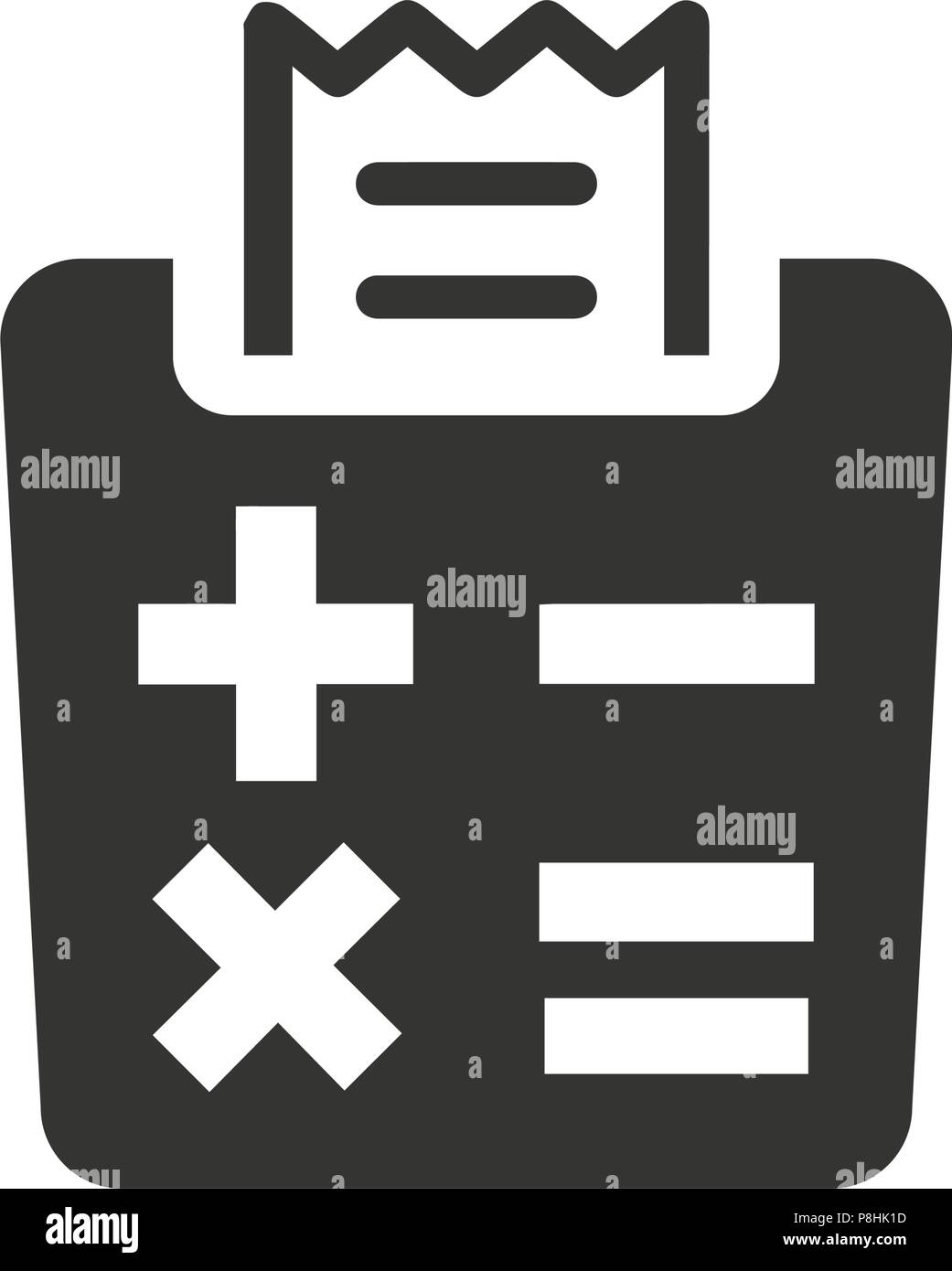 Tax Calculator Icon Stock Vector Image & Art Alamy