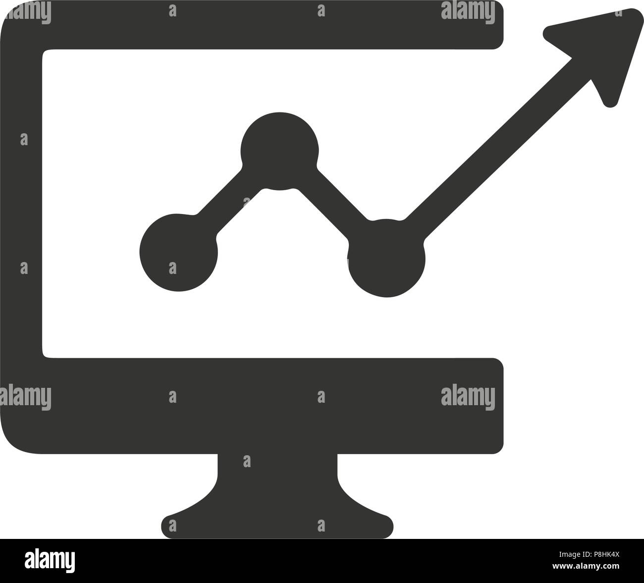 Marketing Trend Icon Stock Vector