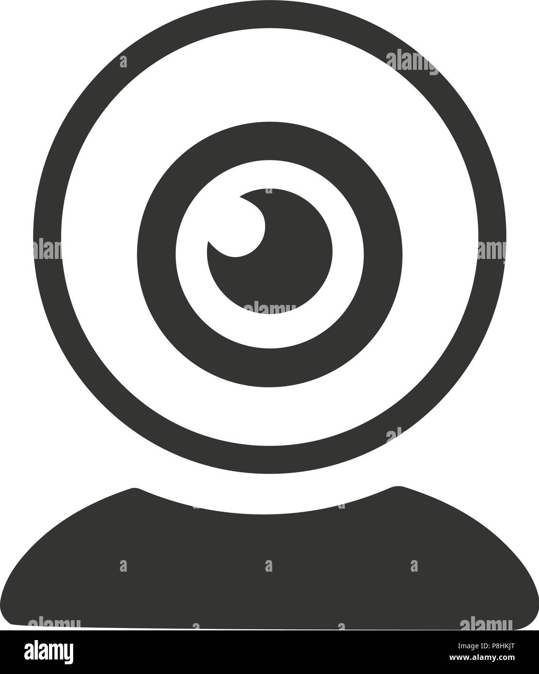 Webcam, Camera Icon Stock Vector