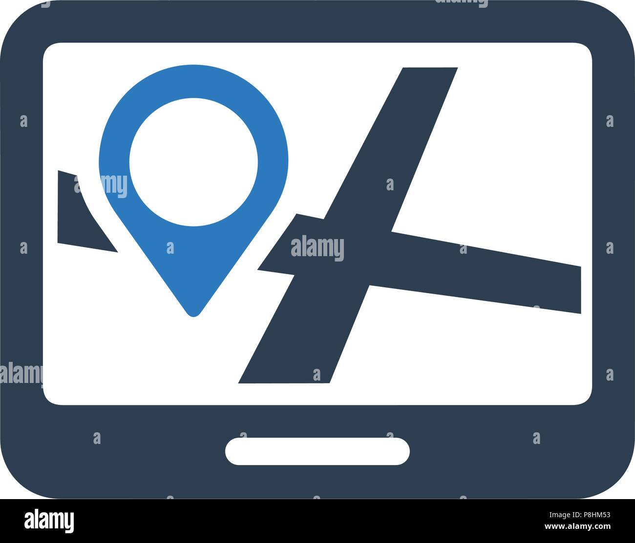 Address, Destination Icon Stock Vector Image & Art Alamy