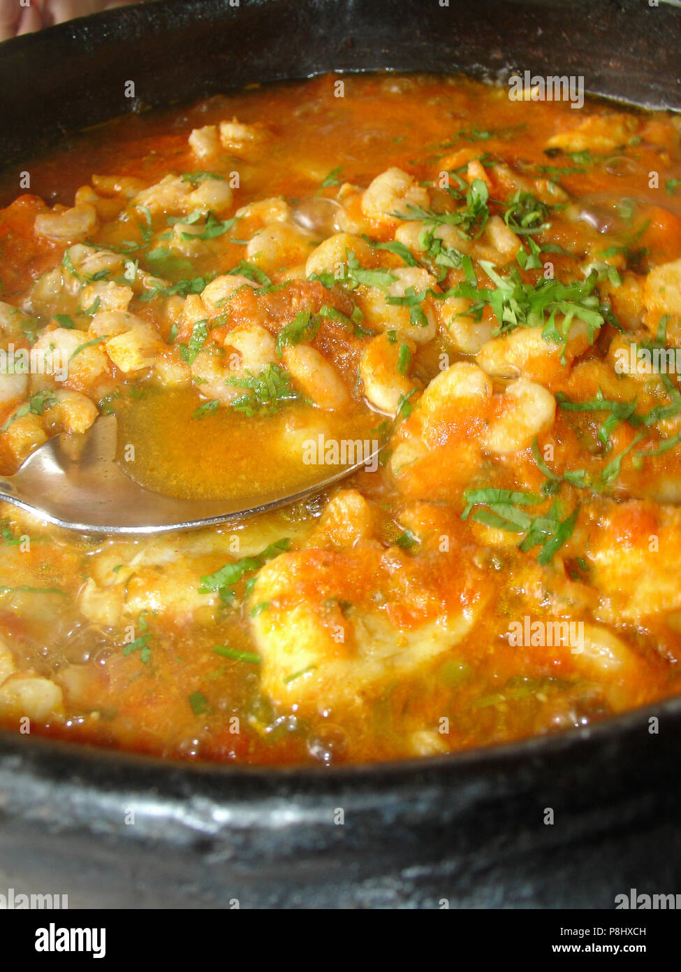 Capixaba Moqueca, fish stew, pot, Espírito Santo, Brazil Stock Photo ...