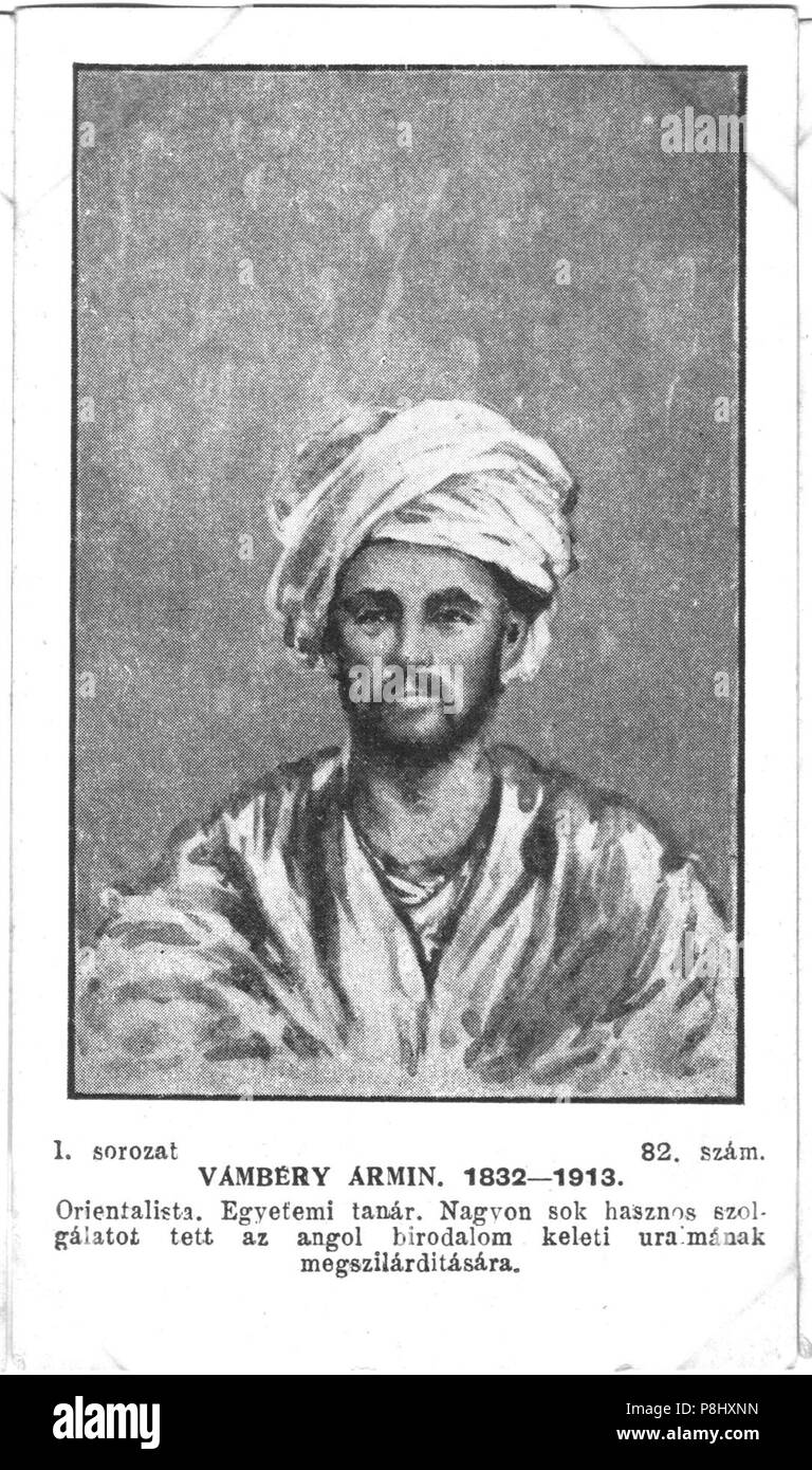 82. Vámbéry Ármin Stock Photo Alamy