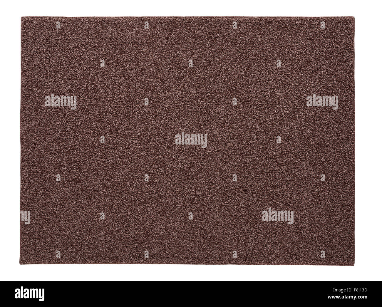 Rug isolated on white background. Include clipping path Stock Photo