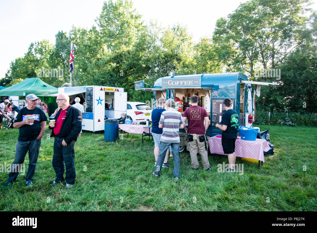 Classic car meeting Earls Barton Northamptonshire UK Stock Photo Alamy
