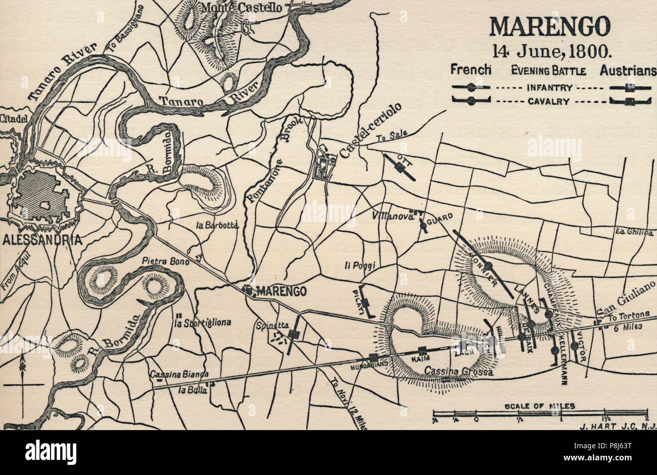 Marengo map hires stock photography and images Alamy