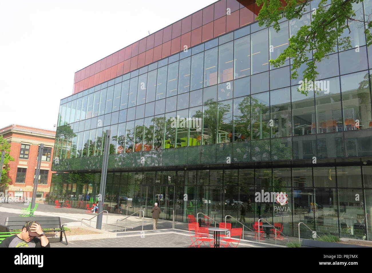 The new public library in downtown Halifax opened in 2014 and is a
