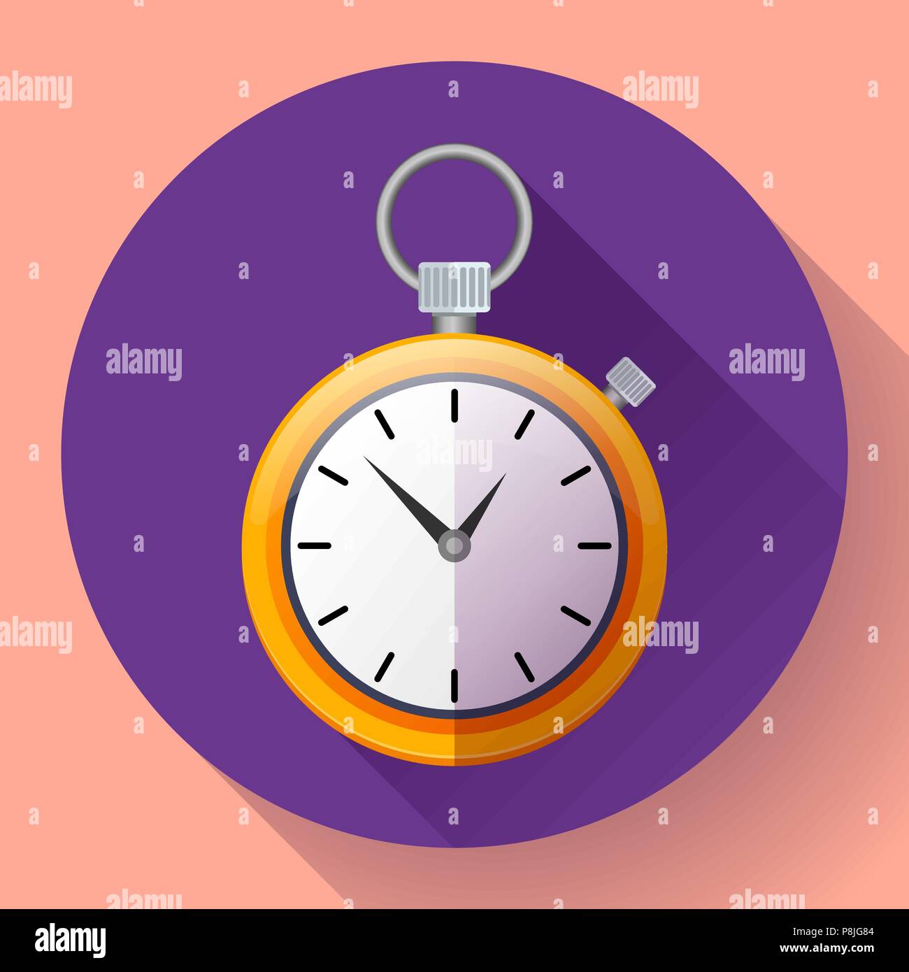 stopwatch icon vector symbol race. Illustration of the time Stock ...