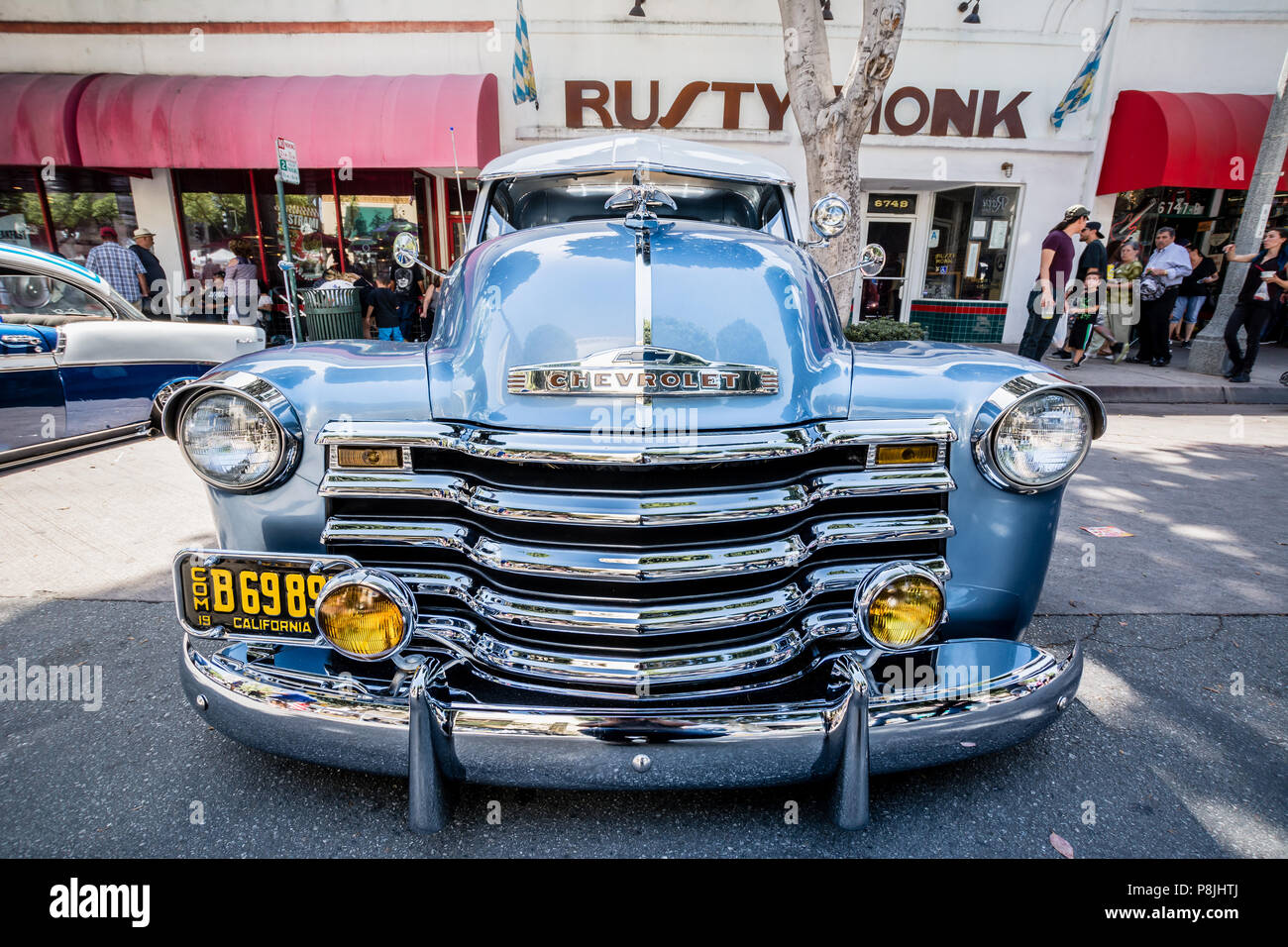 18th Annual Uptown Whittier Car Show Stock Photo Alamy