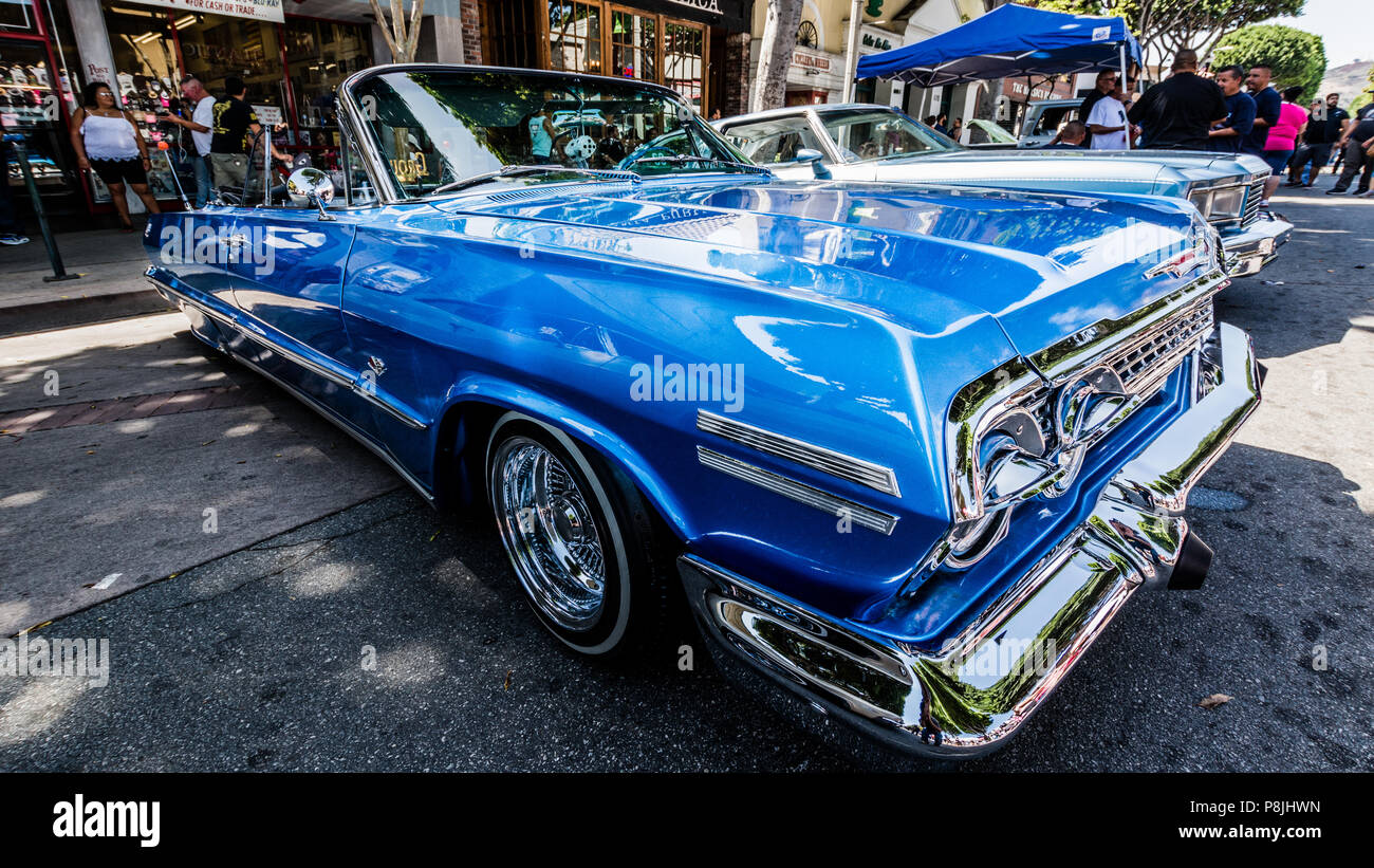 18th Annual Uptown Whittier Car Show Stock Photo Alamy