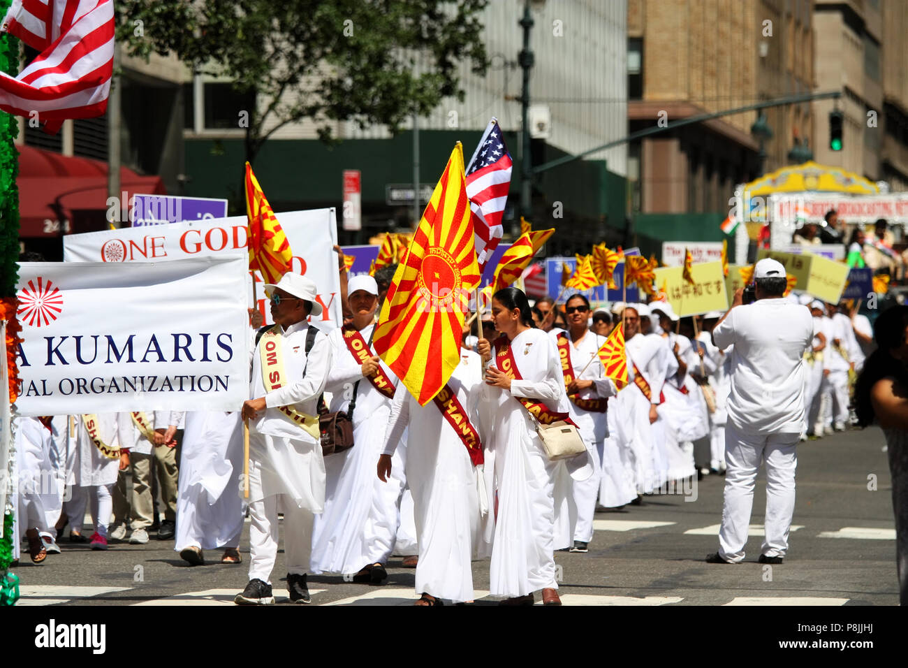 NEW YORK, NY AUGUST 21 Vibrant and diverse crowds take part in the