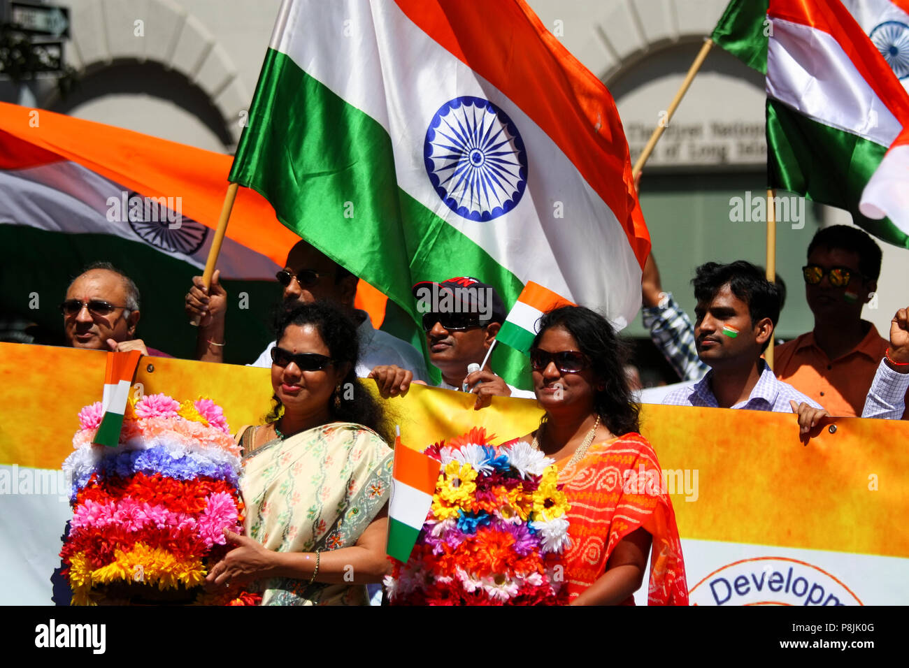NEW YORK, NY AUGUST 21 Vibrant and diverse crowds take part in the