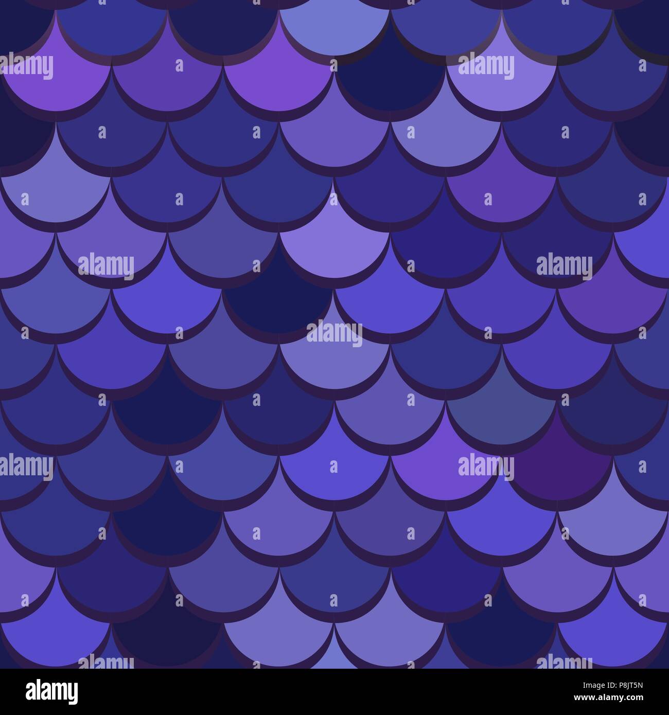 Paper Scales Seamless Vector Squama Lilac Stickers Pattern Stock Vector 