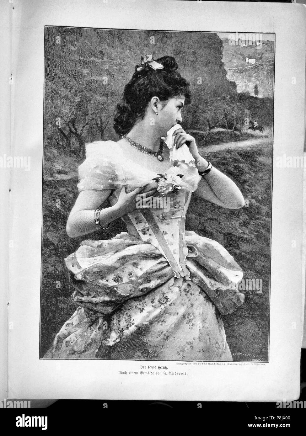 .   246 Die Gartenlaube (1890) 049 Stock Photo