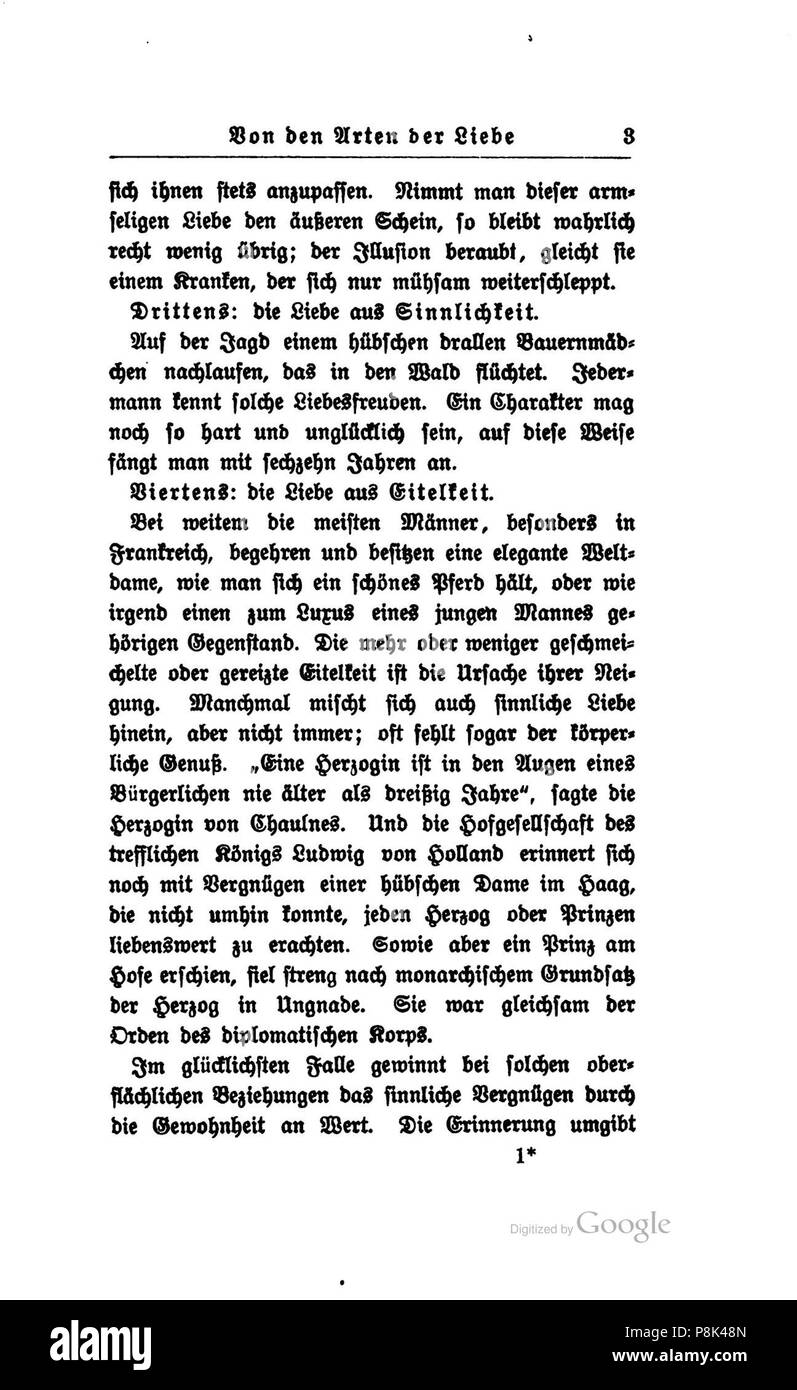. 564 Ueber die Liebe 003 Stock Photo - Alamy