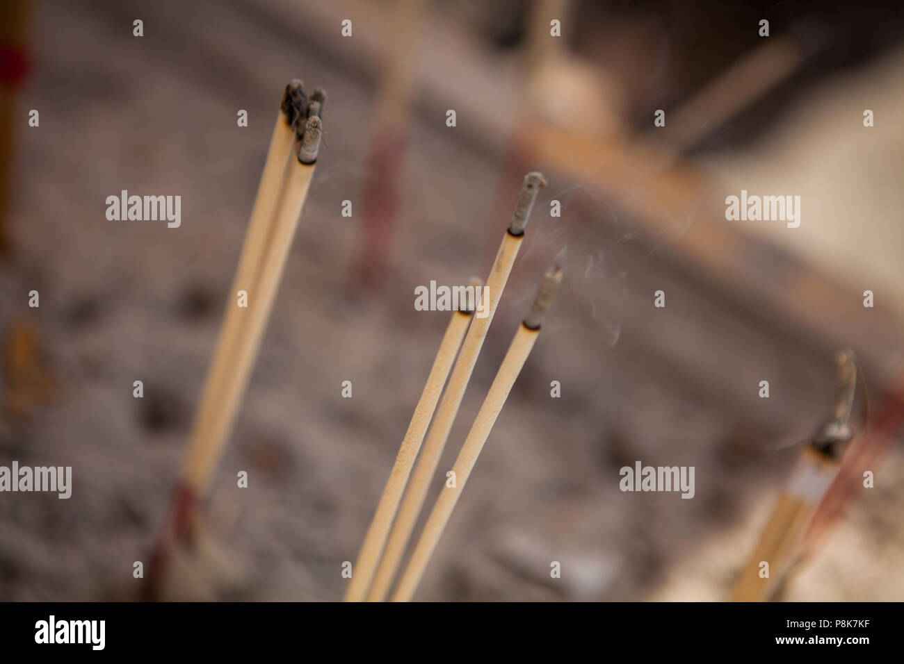 Incense burning in bangkok thailand hi-res stock photography and images ...
