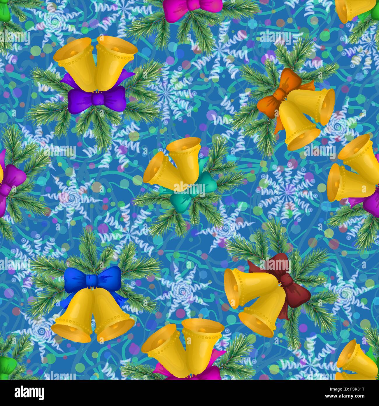 Christmas Seamless Background Stock Vector Image & Art - Alamy