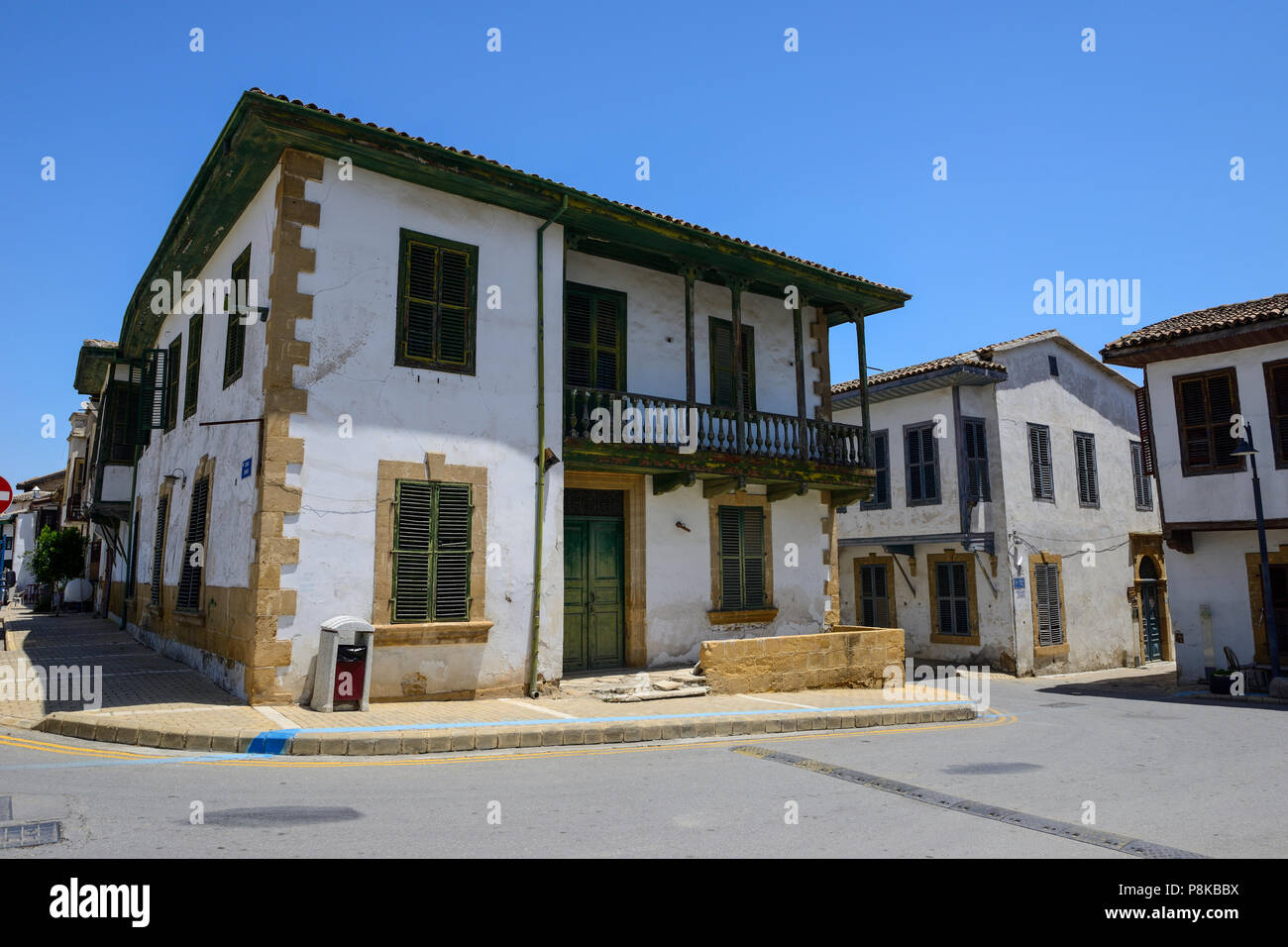 Renovated traditional houses in the Arabahmet District of North Nicosia