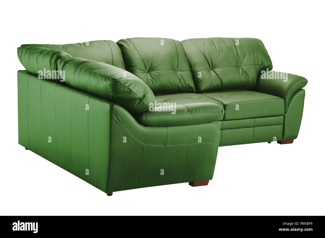 Leather corner sofa Cut Out Stock Images & Pictures Alamy