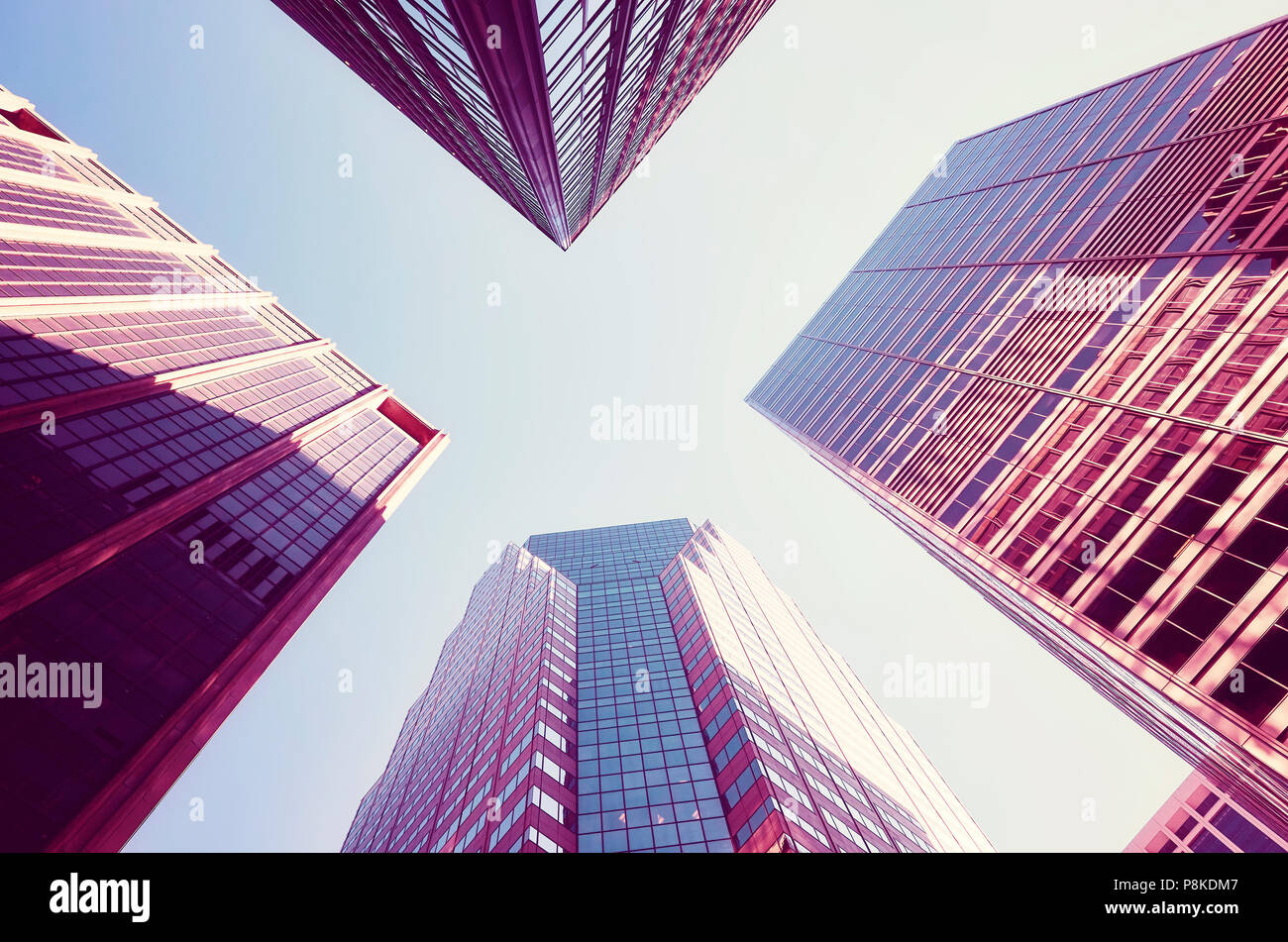 Manhattan skyscrapers new york hi-res stock photography and images - Alamy
