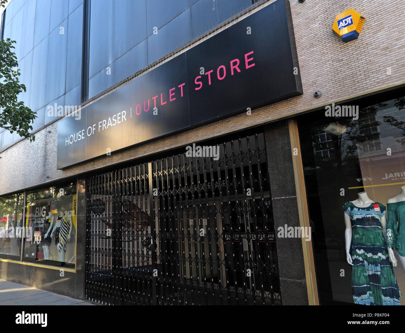 House Of Fraser outlet store, Frenchgate, Doncaster, South Yorkshire, England, UK Stock Photo